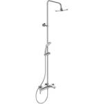Ideal Standard Cerafine O - Душ комплект със смесител за вана, диаметър 20 cm, 1 струя, хром BC749AA (BC749AA)