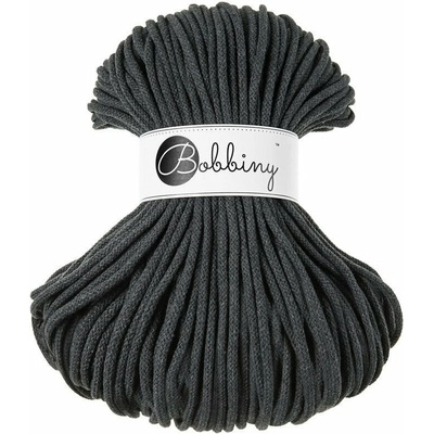Bobbiny Premium 5 mm 100 m Charcoal Špagát