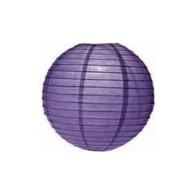 Lampión okrúhly 30 cm fialový