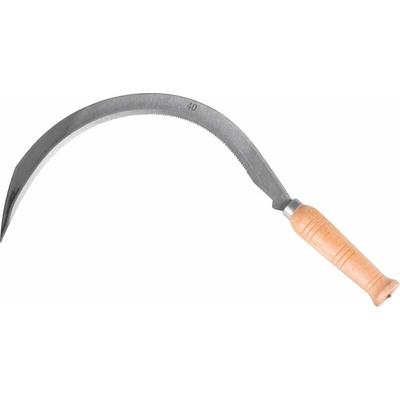 Kosák na trávnik Strend Pro S40, ručný, zúbkovaný 3 mm