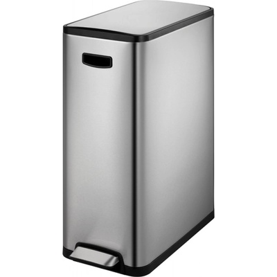 EKO-Europe EKO Кош за отпадъци с педал ECOSLIM - 45 литра - мат (EKO 937645 - Matt s/s)