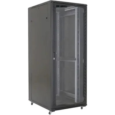 SeaMAX Шкаф SeaMAX AS, 42U 800x800, стоящ, черен (AS8842)