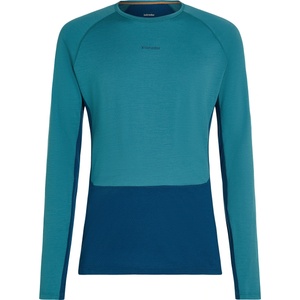 Icebreaker Men Merino 200 ZoneKnit LS Crewe Размер: XL / Цвят: черен