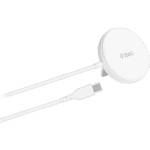Ttec Безжично зарядно 220V ttec AirCharger M+ MagSafe - Бяло (8694470826943)