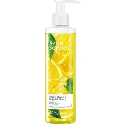 Avon tekuté mýdlo s vůní citronu a bazalky 250 ml