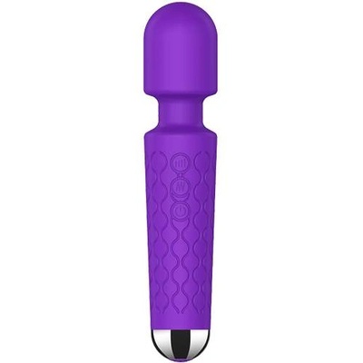 Chisa-novelties Вибро-масажор от Медицински силикон с 28 функции "wacko purple" 20 см