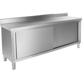 Royal Catering Работен шкаф - 200 x 60 см - повдигнат - 160 кг RCAT-200/60-C (RCAT-200/60-C)