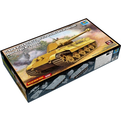 Trumpeter Pz.Kpfw.VI Sd.Kfz.182 Tiger II Porsche Early production vehicle 1:16