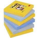 Post-it Sticky Notes POST-IT Super Sticky (654-6SS-NY), 76x76mm, 6x90 cards. , new york