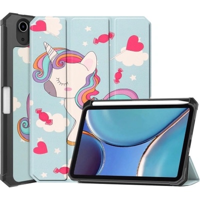 Vsetkonamobil 34250 ART Zaklápací obal Apple iPad mini 2021 / iPad mini 2024 UNICORN