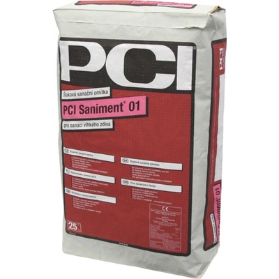PCI Saniment® 01 25 kg prírodná biela farba