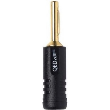 Image 1 of QED Накрайник QED Banana 4мм - черен (QE1870B)