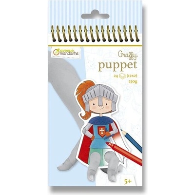 Avenue Mandarine Omalovánky Graffy Puppet Draci a rytíři