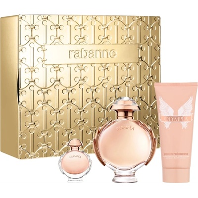 Paco Rabanne Olympea подаръчен комплект с парфюмна вода 80мл и лосион за тяло 100мл за жени 1 бр