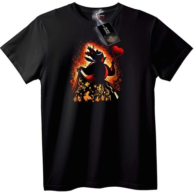 NOONEBRAND Тениска Краля на Купички - XL, Black