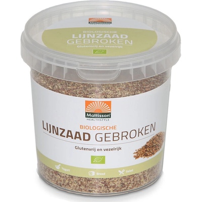 Mattisson Healthstyle Ленено семе (смляно), БИО 300 g | Mattisson Healthstyle (MT1565)