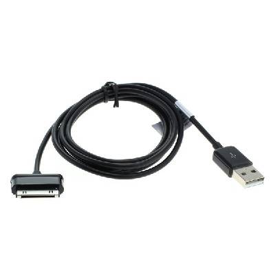 OTB Dátový kábel USB pre zariadenia Samsung Galaxy Tab / Note, čierny