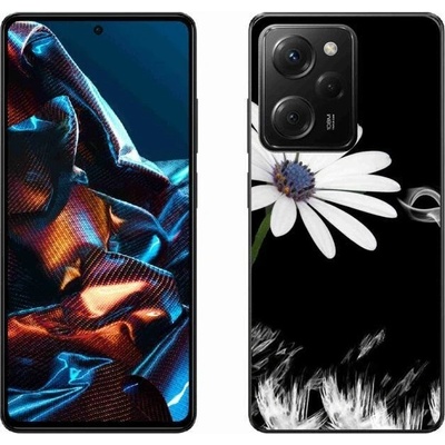 Pouzdro mmCase Gelové Xiaomi Redmi Note 12 Pro 5G - bílá květina