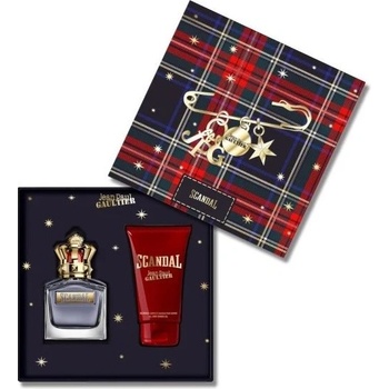 Jean Paul Gaultier Scandal Pour Homme Подаръчен комплект за мъже Размер EDT 100 ml + 75 ml душ гел
