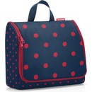 Reisenthel Kozmetická taška Toiletbag XL mixed dots red