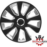 Versaco Тасове за джанти 16'' Versaco Stratos RC Black / Silver (56374) - avtochastikrasi