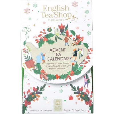 English Tea Shop Adventný kalendár Biela krabička 24 sáčkov