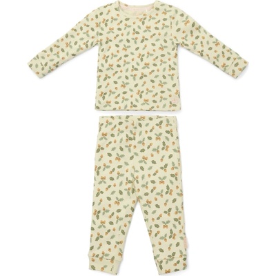 Little Dutch Бебешка пижама от две части Little Dutch Forest Leaves - 74-80 cm, 6-12 м, Green (CL24296031)