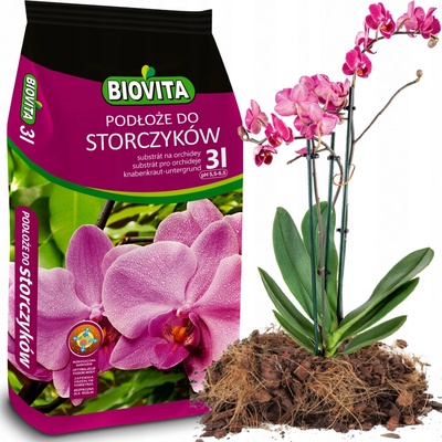 BIOVITA Substrát na orchidey 3 l