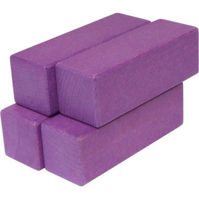 DrKO Dřevěný hranol 12 x 4 x 4 cm 1ks orchid