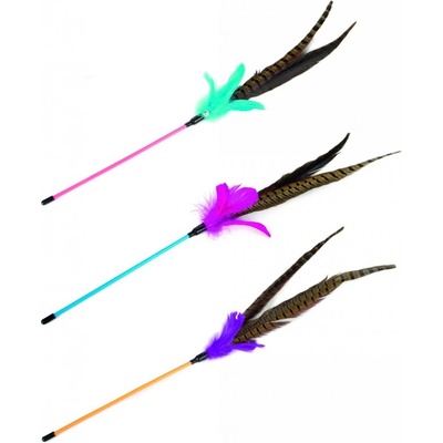 Beeztees Hračka škádlítko pro kočky TICKLY 50cm