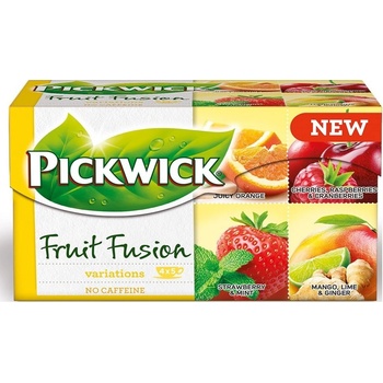 Pickwick Fruit Fusion Čaj Variácia Pomaranč 20 x 2 g