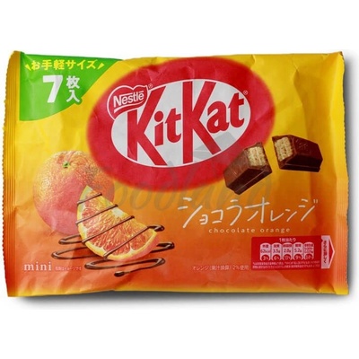 Mini oblátky čokoláda pomaranč KITKAT 81,2 g