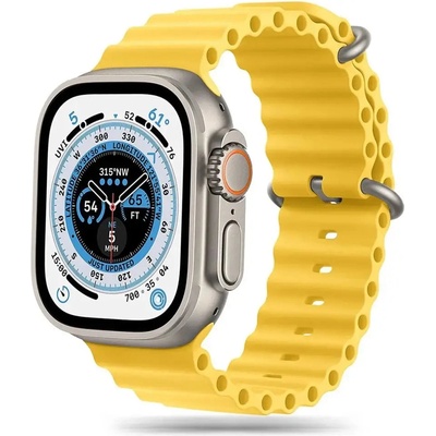 Tech-Protect Каишка Tech-Protect IconBand Pro за Apple Watch 4 / 5 / 6 / 7 / 8 / 9 / SE / Ultra 1 / 2 (42/44/45/49 mm), жълта (9490713930205)