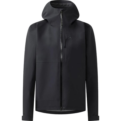 Haglöfs Дамско водоустойчиво яке Haglöfs Women's Front Proof II Jacket Waterproof jacket - True Black (102-4639-0312)
