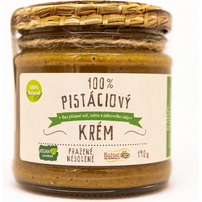 Božské oříšky Pistáciový krém 190 g
