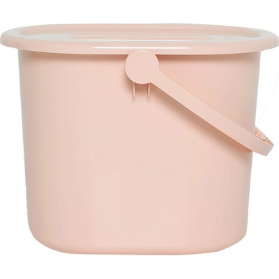 Bébé-jou Kyblík na pleny s víkem White Pale Pink – Zboží Dáma