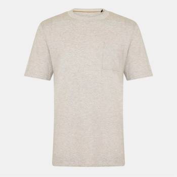 Boss Тениска Boss Men's L-Tesar 72 Crew Neck T-Shirt - Silver
