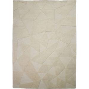 Flair Rugs Бежов ръчно изработен вълнен килим 160x230 cm Shard - Flair Rugs (503119381701)