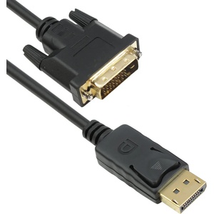 DeTech Кабел DeTech DP DVI M/M, 14+1 cooper, 3м, Черен (de-18277)