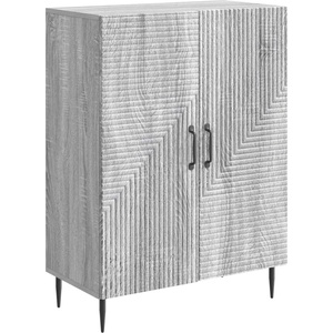vidaXL Служебен шкаф Сива сонома 66 x 34, 5 x 89, 5 см (894821)