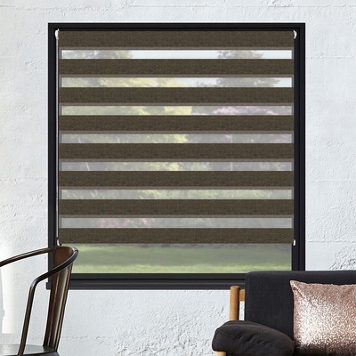 FOA Roleta Deň a noc, STANDARD, Tmavo zelená, E 025 55 x 220 cm