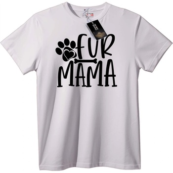 NOONEBRAND Тениска Майка на Космати Любимци - XS, Black