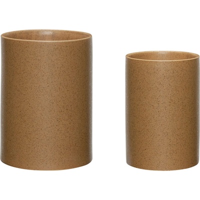 Hübsch Керамични комплект саксии 2 бр. ø 18 cm Edna - Hübsch (761504)