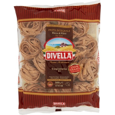 Divella celozrnné cestoviny Tagliatelle 0,5 kg
