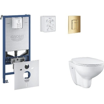 GROHE Rapid SLX s tlačidlom Skate Cosmopolitan SANI11BB4102
