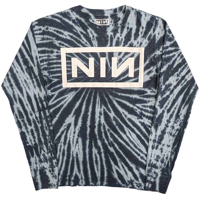 Nine Inch Nails Logo (Wash Collection) Blue L Риза (NINLST08MDD03)