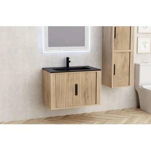 Inter Ceramic Конзолен шкаф, AREZZO 8045 WOODEN, Inter Ceramic, шперплат, 80x45x55см (8045 WOODEN)