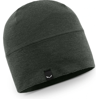 Salewa Зимна шапка (beanie) Salewa Cristallo Beanie - Dark Olive - размер One Size (204-7756-0611)