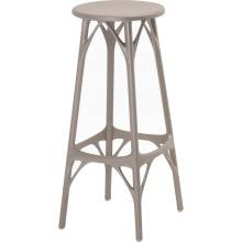 Kartell A.I. Stool Light 75 cm šedá