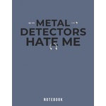 Independently Published Metal Detectors Hate Me Notebook: Funny Body Piercings | Jackrabbit Rituals